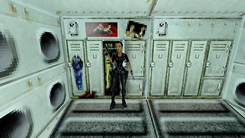 Original pin-ups in Tomb Raider III: The Lost Artefact Remastered (2024), Crystal Dynamics