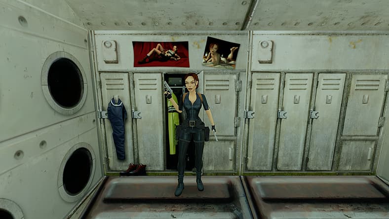 Remastered pin-ups in Tomb Raider III: The Lost Artefact Remastered (2024), Crystal Dynamics
