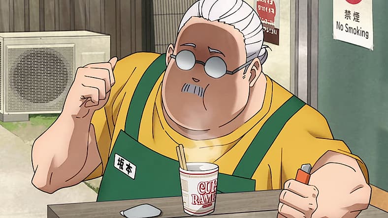 Taro Sakamoto shows off his cooking skills in Sakamoto Days (2025), TMS Entertainment
