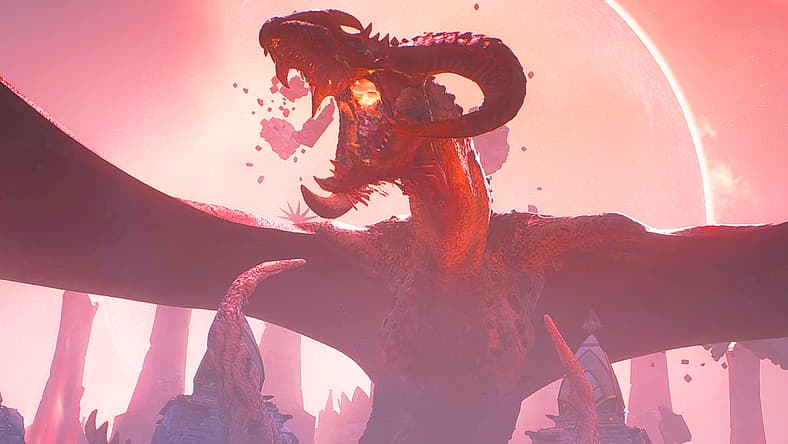 A dragon roars to life in Dragon Age: The Veilguard (2024), BioWare