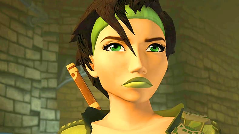 Jade (Jodi Forrest) ready for a fight in Beyond Good & Evil - 20th Anniversary Edition (2024)