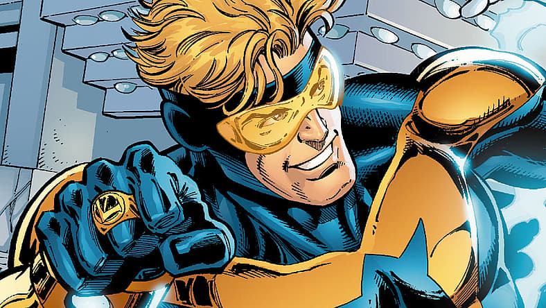 Booster Gold takes on Royal Flush Gang in Booster Gold Vol. 2 #1 (2007), DC