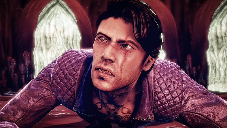 Garcia Hotspur finds himself at a loss for words in Shadows of the Damned (2011), Grasshopper