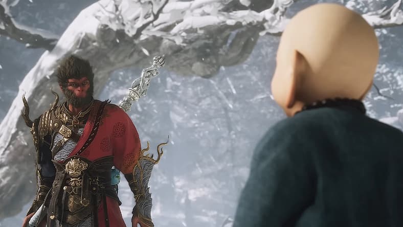 The Buddha gives Sun Wukong his next direction in Black Myth: Wukong (2024), Game Science