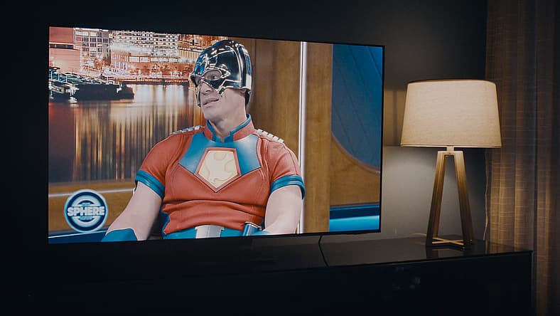 Peacemaker (John Cena) isn't a fan of Superman (David Corenswet) in Superman (2025), DC Studios