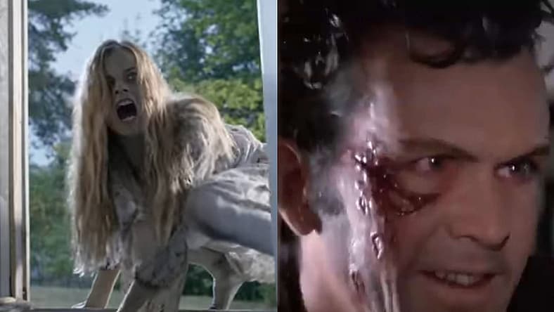 Siiri Solalinna in Hatching (2022), Timothy Hutton in The Dark Half (1993)