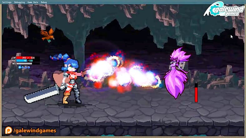 Lucia lets her magic flow in Heavy Hearts (2025), Galewind Games