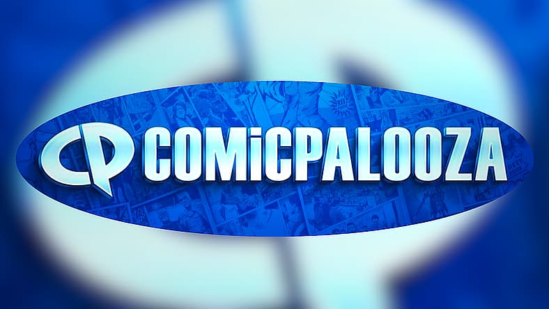 Comicpalooza logo for Houston anime and comic convention held June 20-22, 2025