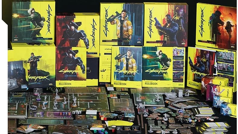 Cyberpunk 2077: The Game Board Game Fund Me Go On Board