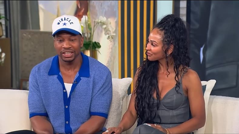 Jonathan Majors and wife Meagan Good discuss marriage on Tamron Hall Show, September 2025