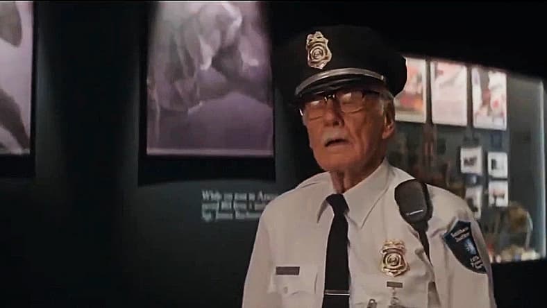 Stan fell asleep on the job in Captain America: The Winter Soldier (2014), Marvel Studios