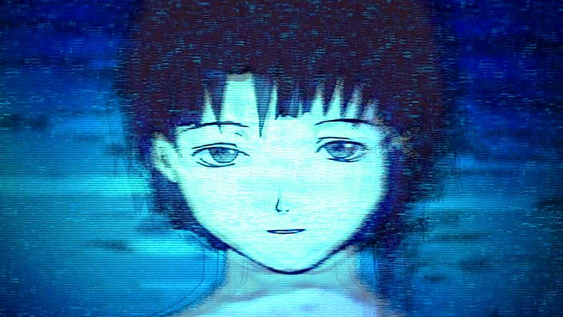 Lain says goodbye in Serial Experiments Lain Episode 13 (1998), Triangle Staff