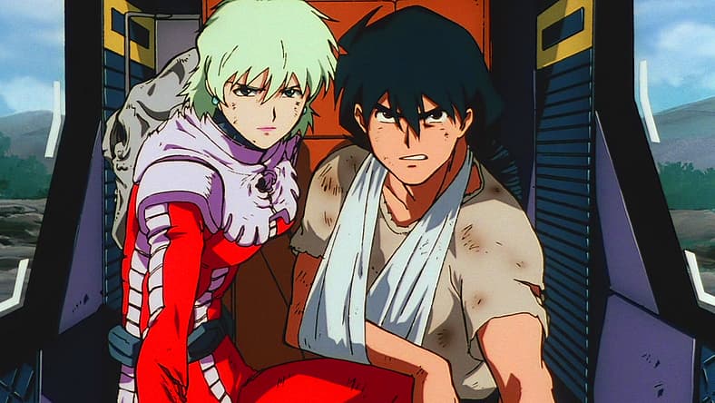 Shiro Amada and Aina Sahalin stand between Earth and destruction in Mobile Suit Gundam: 08th MS