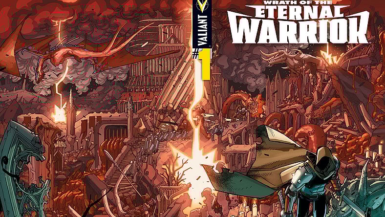 Wrath of the Eternal Warrior Cover A by David Lafuente