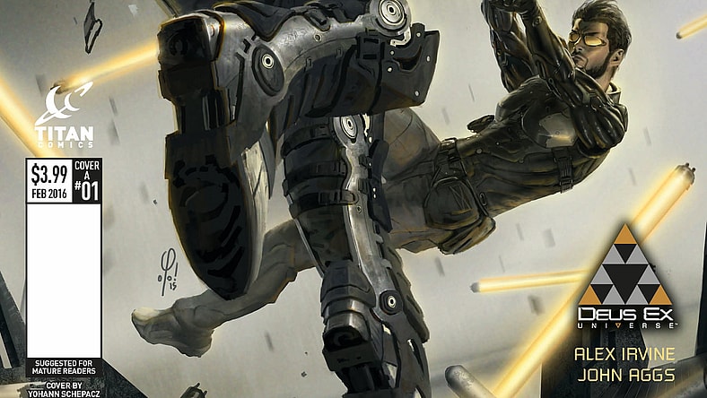 Deus Ex #1 Cover