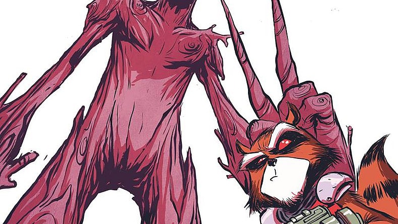 Rocket Raccoon and Groot #1 Cover