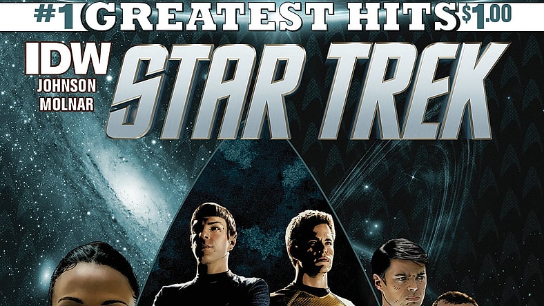 Star Trek #1 IDW’s Greatest Hits Edition Cover
