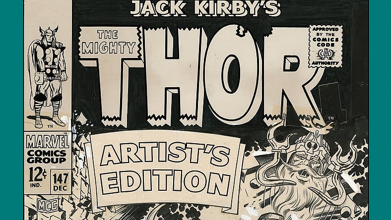 Jack Kirby's The Might Thor Artist's Edition Cover