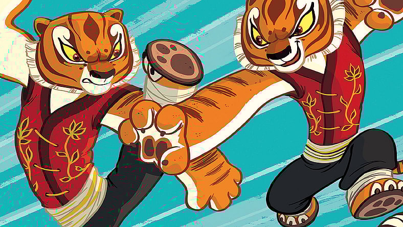 Kung Fu Panda #4 Cover