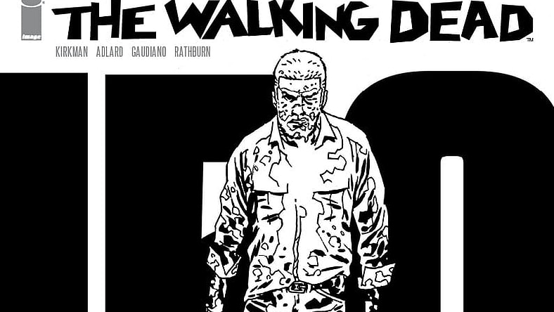 The Walking Dead #150 Black and White Retailer Appreciation Variant Cover