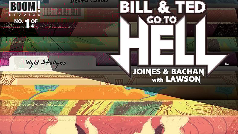 Bill & Ted Go To Hell #1 Cover