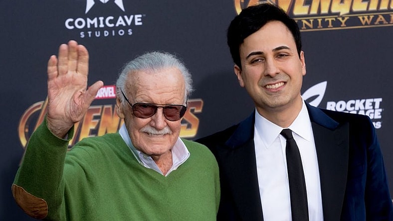 Stan Lee and Keya Morgan