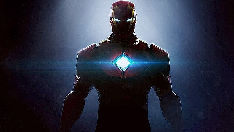 Promo art for Iron Man, from Motive Studio