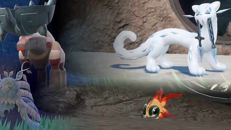 The four Treasures of Ruin: Ting-Lu, Chien-Pao, Wo-Chien, and Chi-Yu via Pokémon Scarlet & Violet (2022), Nintendo