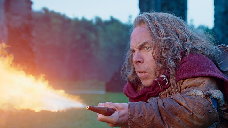 Willow Ufgood (Warwick Davis) in Lucasfilm's WILLOW exclusively on Disney+. ©2022 Lucasfilm Ltd. & TM. All Rights Reserved.