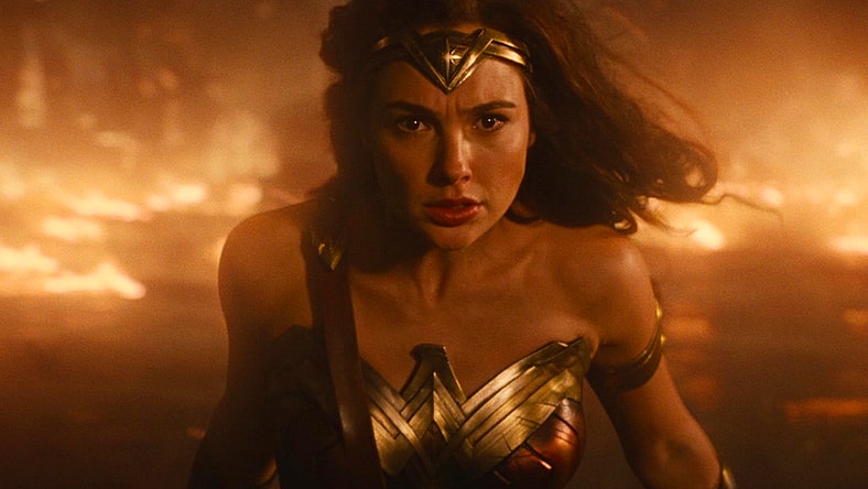 Diana (Gal Gadot) prepares to harness the power of the Gods in Wonder Woman (2017), Warner Bros. Pictures via Blu-ray