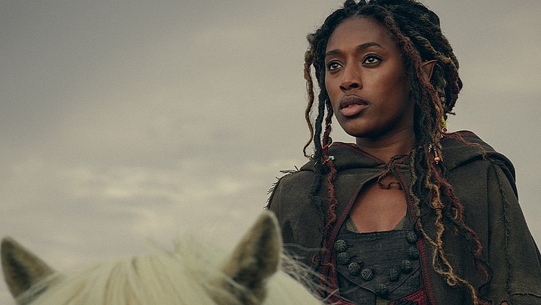 Sophia Brown as Éile in The Witcher: Blood Origin (2022) via Netflix
