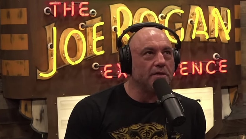 Joe Rogan on his podcast