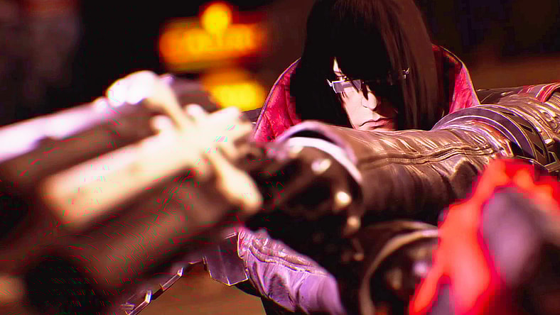 Grave takes aim in 'Gungrave: G.O.R.E' (2022), Prime Matter via Xbox