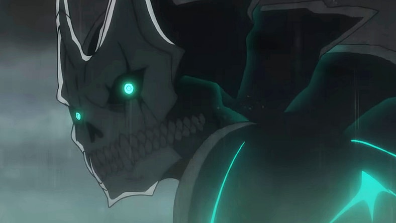 The titular hero makes his monstrous debut in the second teaser trailer for Kaiju No. 8 (2023) Production IG via Youtube