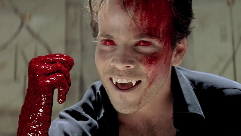 Deacon Frost (Stephen Dorff) finally attains the power of La Magra in Blade (1998), Marvel Entertainment