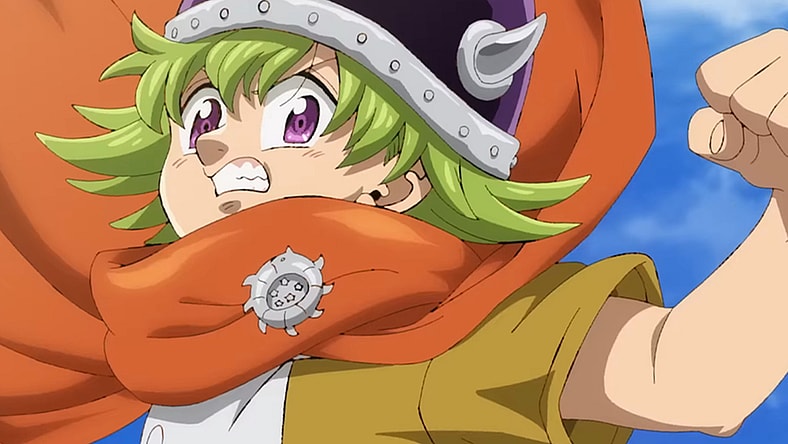 Percival Launching an Attack in Seven Deadly Sins: Four Knights of the Apocalypse Teaser Trailer (2023), TMS Entertainment via Youtube