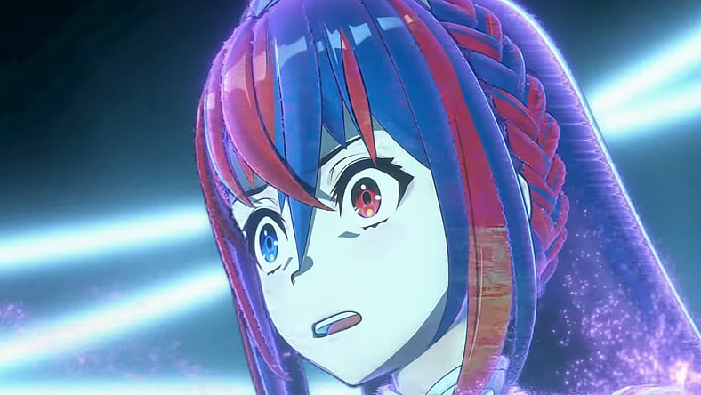 The female player character looks on in horror and shock via Fire Emblem Engage (2023), Nintendo
