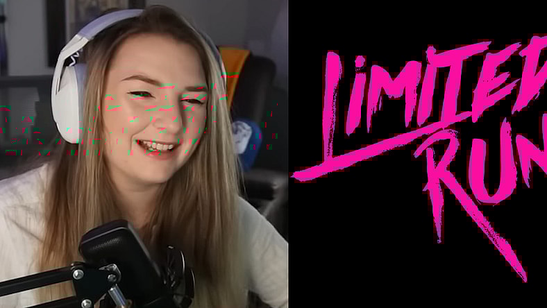 Kara Lynne appears on Sacred Symbols+ Episode 263 "Kara Lynne's Limited Run Games Saga" / Limited Run Games Official Logo