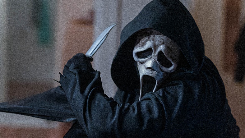 Ghostface in Paramount Pictures and Spyglass Media Group's "Scream VI."