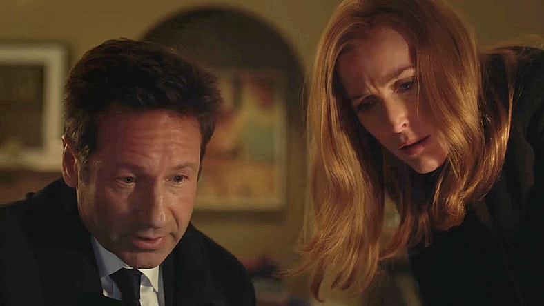 discover their investigation is being impeded by the Department of Defense in The X-Files Season 11 Episode 5 "Ghouli" (2018), 20th Century Studios