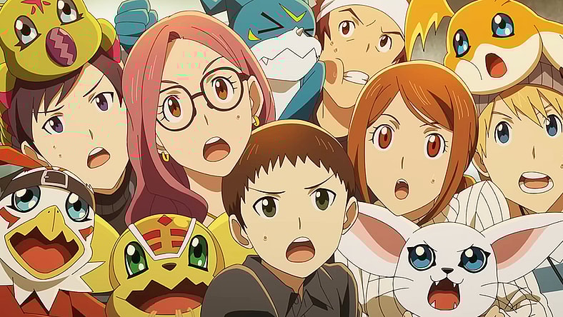 Digimon Adventure 02 DigiDestined and their Digimon in Digimon Adventure 02: The Beginning Trailer (2023), Toei Animation via Youtube