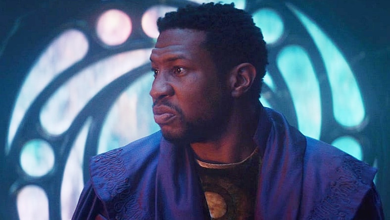 He Who Remains (Jonathan Majors) presents Loki (Tom Hiddleston) with a tough choice in Loki Season 1 Episode 6 "For All Time. Always." (2021), Marvel Entertainment