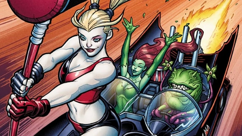 Screenshot - Chad Hardin, Harley Quinn cover