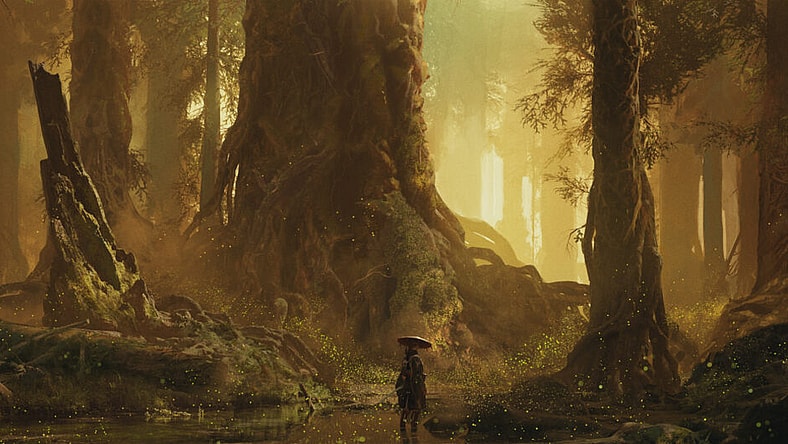 The first piece of revealed concept art in Project Bloom (TBA), Private Division