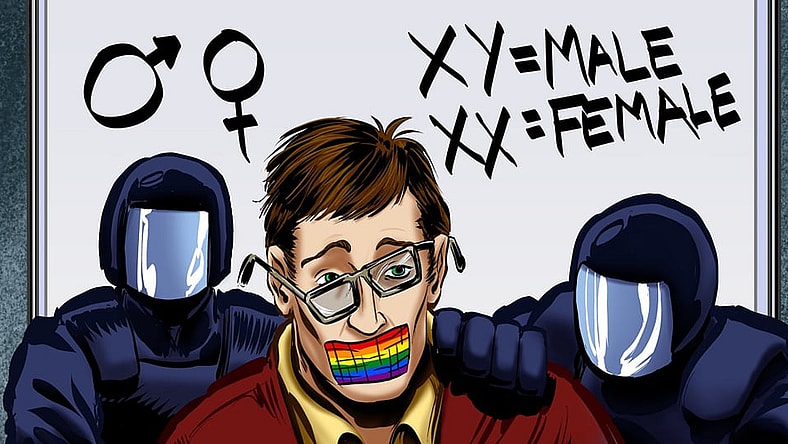 Authorities arrest a man for speaking the truth on the cover of the novel 'The Wise of Heart.'