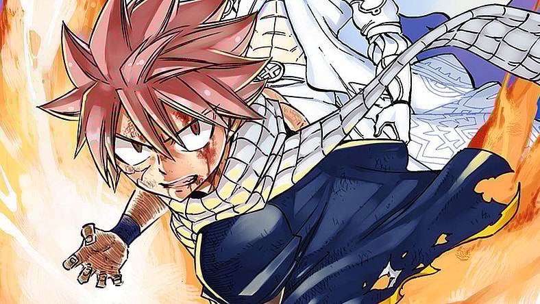 Natsu prepares for the final battle against his brother on Hiro Mashima's cover to Fairy Tail Vol. 62