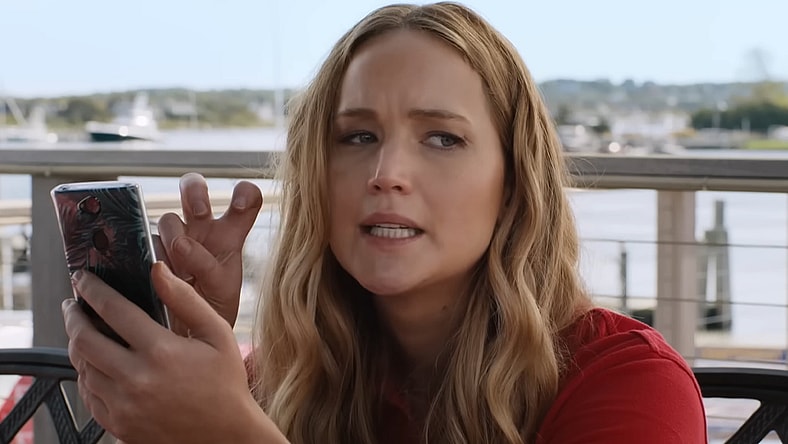 Maddie (Jennifer Lawrence) in Columbia Pictures' NO HARD FEELINGS.