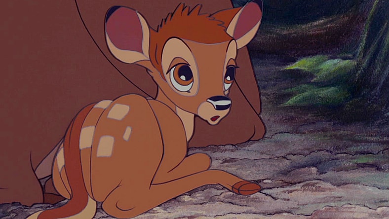 Bambi is born in Bambi (1942), Walt Disney Productions