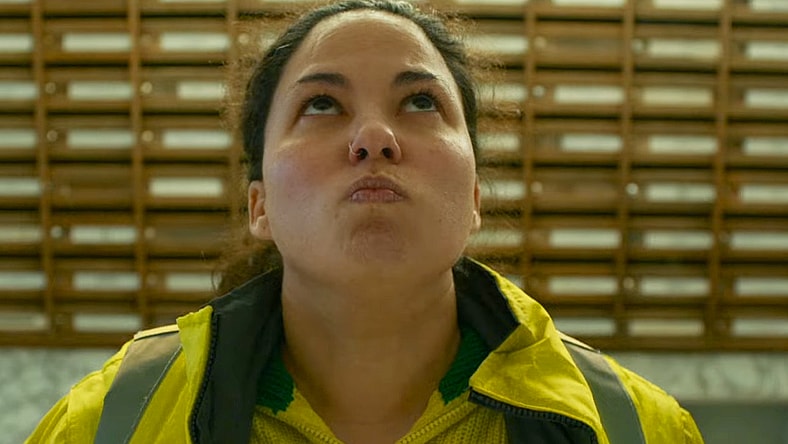 Adela (Laura Galan) begins to lose it in One Night with Adela (2023), ConUnPack