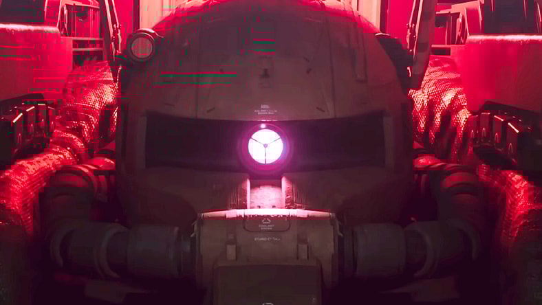 A Zaku prepares to deploy in the first teaser for Mobile Suit Gundam: Requiem for Vengeance